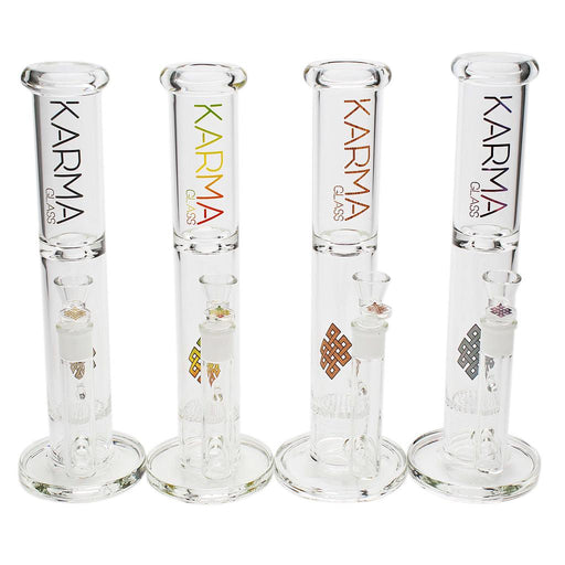 Karma | 14" Honeycomb Glass Bong Glass Bong Maq Distributors