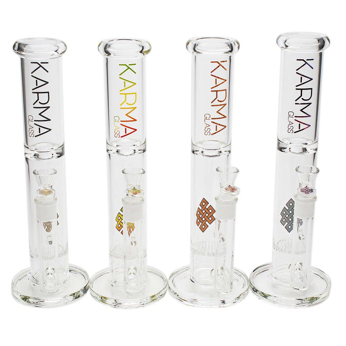 Karma | 14" Honeycomb Glass Bong Glass Bong Maq Distributors