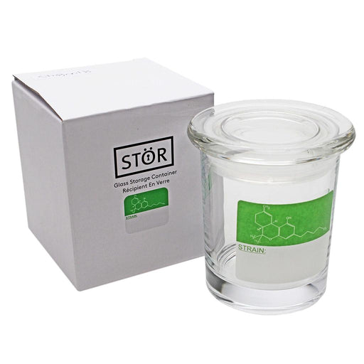 Stor | Pop Top Molecular Design Glass Storage Jar Jar Maq Distributors