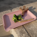TBBC Rose Bliss Eco Rolling Tray | 100% Biodegradable Pulp | Wholesale Bulk Tray THEBOOMBOXCLUB Canada