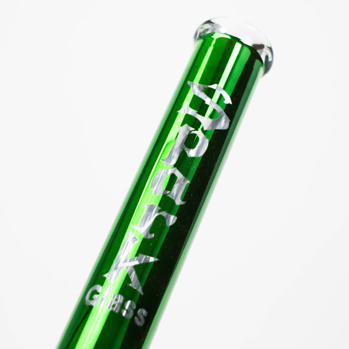 SPARK | 18" 7 mm metallic classic beaker bong ( GP2049 ) Glass Bong ONE