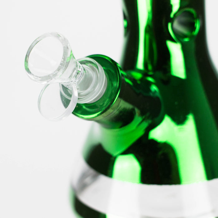 SPARK | 18" 7 mm metallic classic beaker bong ( GP2049 ) Glass Bong ONE