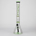 Spark | 18" 9 mm glass water bong with thick base ( GP2050 ) Glass Bong ONE