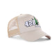 High-Crown 5-Panel “420” Embroidered Cap - Beige Hat & Toque Super Supplys Inc