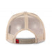 High-Crown 5-Panel Mesh Trucker Cap-Beige Hat & Toque Super Supplys Inc