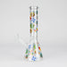 10" Glass Beaker Bong – Lollipops Design (Glow in the Dark) Glass Bong 777 Smoke