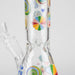 10" Glass Beaker Bong – Lollipops Design (Glow in the Dark) Glass Bong 777 Smoke