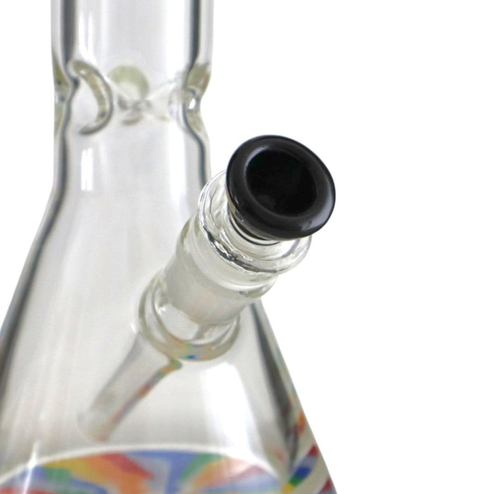 WELLCANN | 15" Heavy Duty Thick Base Beaker Rainbow