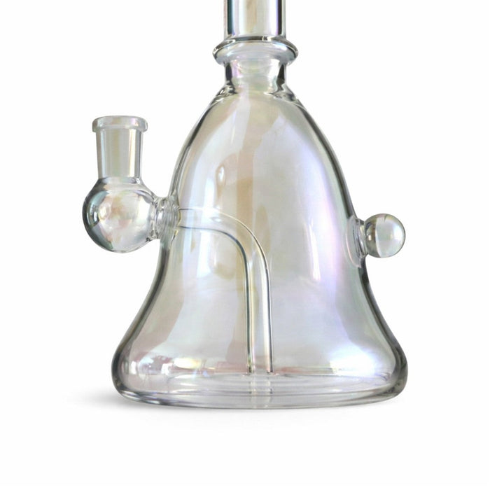 Fortune | 9" Iridescent Glass Rig