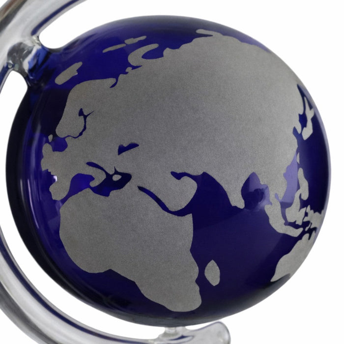 Fortune | 7.5" Globe World Map Glass Bong – 14mm Joint