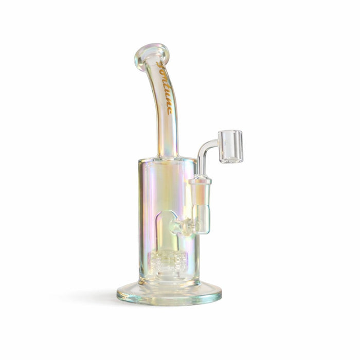 Fortune | 10" Matrix Perc Glass Dab Rig