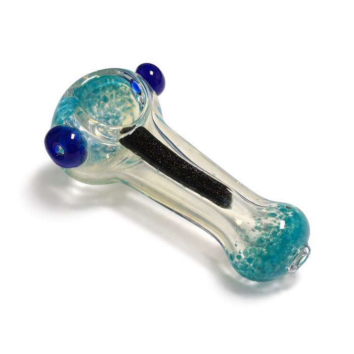 2.5" Double Glass Pipe – 2-Pack (Assorted Mixed Colors) Glass Pipe Super Supplys Inc