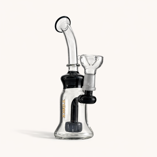 Toke | 8" Glass Dab Rig with Circ Perc Glass Rig Super Supplys Inc