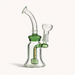 Toke | 8" Glass Dab Rig with Circ Perc Glass Rig Super Supplys Inc Green