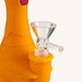 9" Screaming Chicken Silicone Waterpipe Resin · Silicone · Plastic Bong Super Supplys Inc