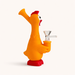 9" Screaming Chicken Silicone Waterpipe Resin · Silicone · Plastic Bong Super Supplys Inc