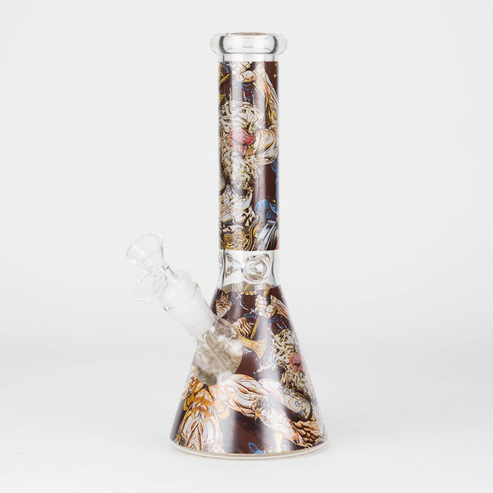 10" Myth Design Glass Beaker Bong 