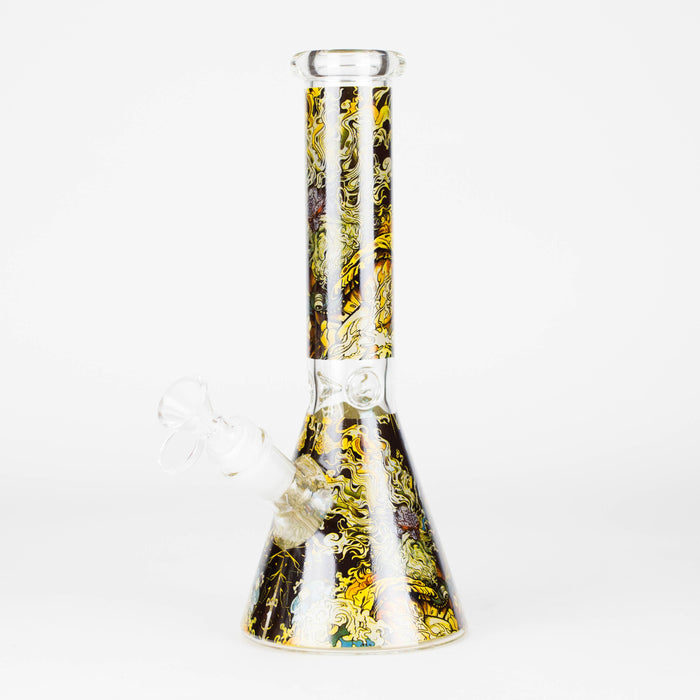 10" Myth Design Glass Beaker Bong 