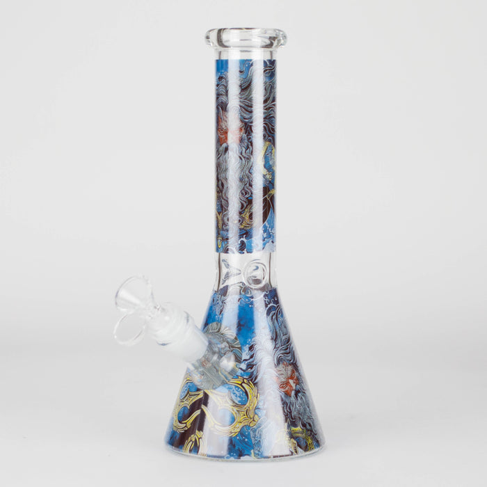 10" Myth Design Glass Beaker Bong 