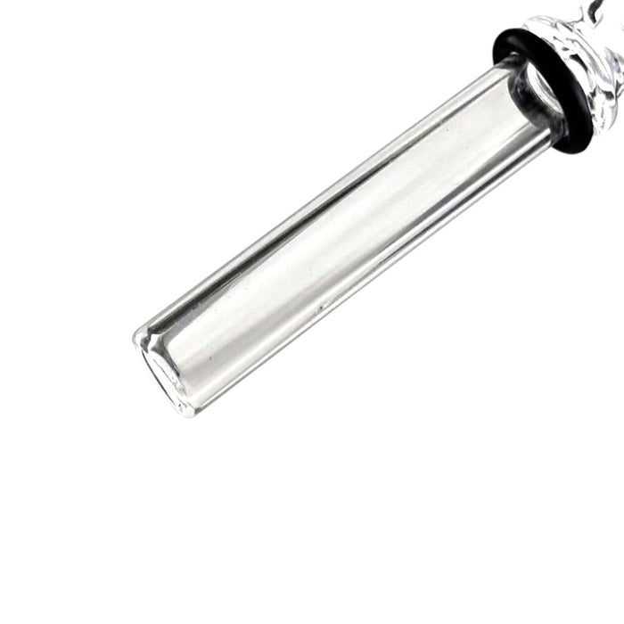 2" Glass Stem Part with Handle – 2 Pack Downstem · Bowlstem Super Supplys Inc