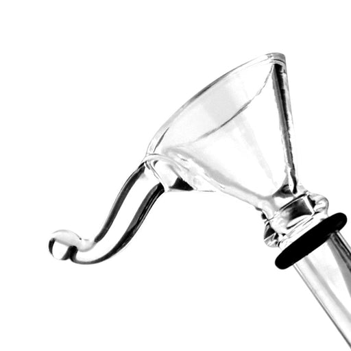 2" Glass Stem Part with Handle – 2 Pack Downstem · Bowlstem Super Supplys Inc