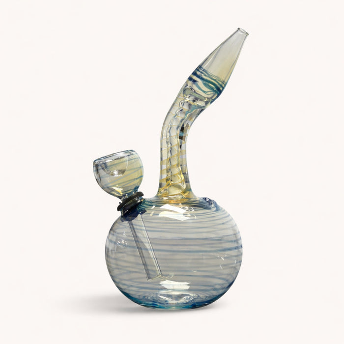 5" Swirl Pattern Mini Glass Dab Rig Glass Rig Super Supplys Inc