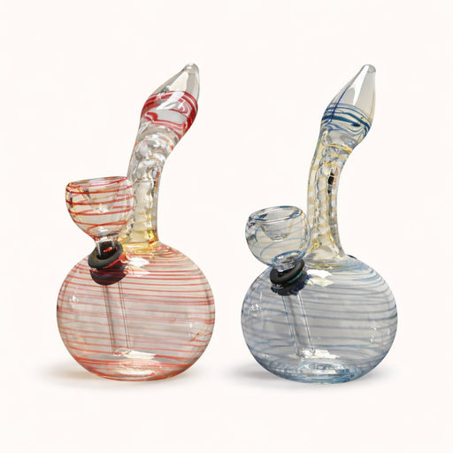 5" Swirl Pattern Mini Glass Dab Rig Glass Rig Super Supplys Inc