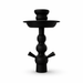 18" Honeycomb Modern Dual Hose Glass Hookah Hookah Super Supplys Inc