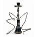 18" Dual Hose Hookah Set Black Hookah Super Supplys Inc