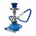 10" Compact Glass Hookah Set Hookah Super Supplys Inc Blue