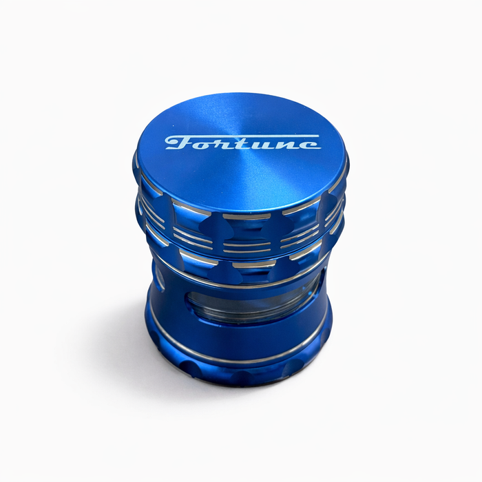 Fortune | 4 Parts 60mm x 65mm Aluminum Grinder Regular Grinder Fortune Blue