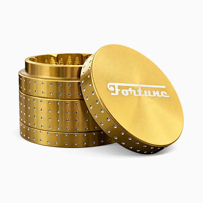Fortune | 4-Part Aluminum Grinder – 62mm x 48mm