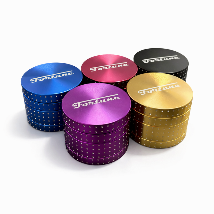 Fortune | 4-Part Aluminum Grinder – 62mm x 48mm