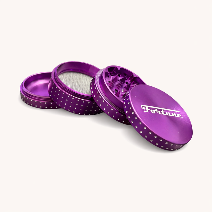 Fortune | 4-Part Aluminum Grinder – 62mm x 48mm