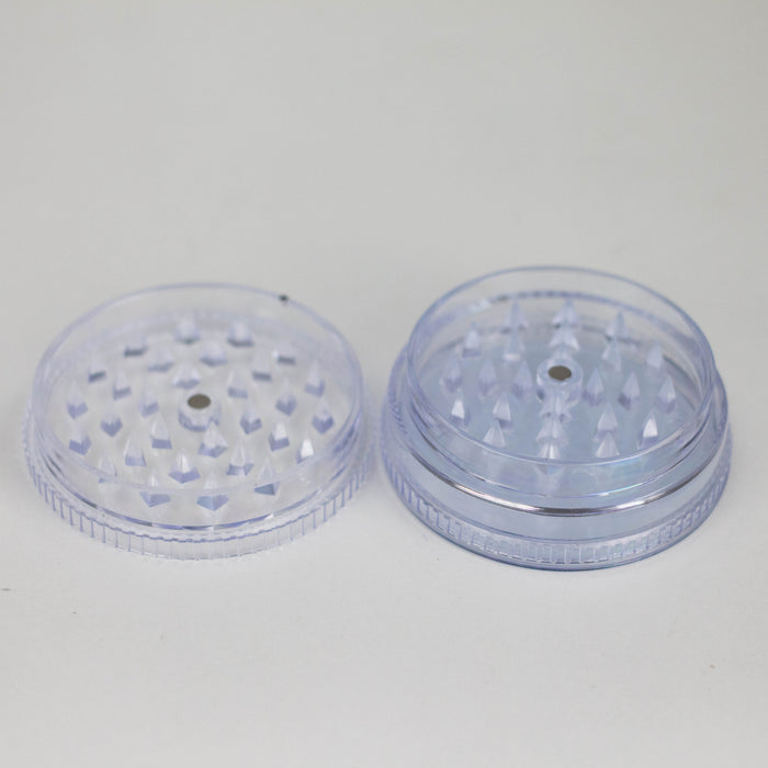 2.5" Above Cloud Design Acrylic Grinder – 3-Layer (Box of 12) Display Pack 777 Smoke