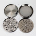 Zinc Gun Metal HIT Grinder 100mm 4pts Regular Grinder NIBO Distribution