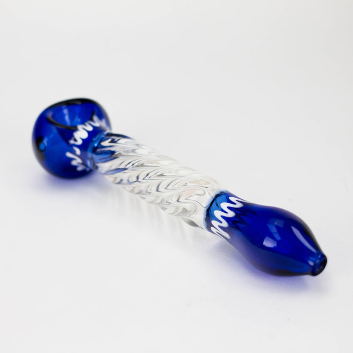 Straight Crystal Pipe 7" - Assorted Color