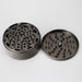 Zinc Gun Metal HIT Grinder 100mm 4pts Regular Grinder NIBO Distribution