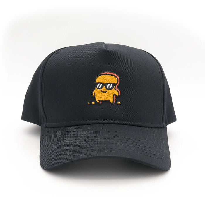Choast | 'Mr Choasty' 5-Panel Snapback-Black Hat & Toque Choast Rolls Inc.