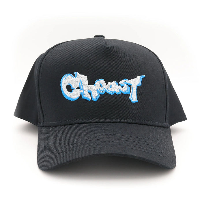 Choast | 'GraffCap' 5-Panel Snapback - Black Hat & Toque Choast Rolls Inc.