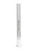Wellcann | 6.5"Colored Glass Downstems Downstem · Bowlstem Super Supplys Inc Clear