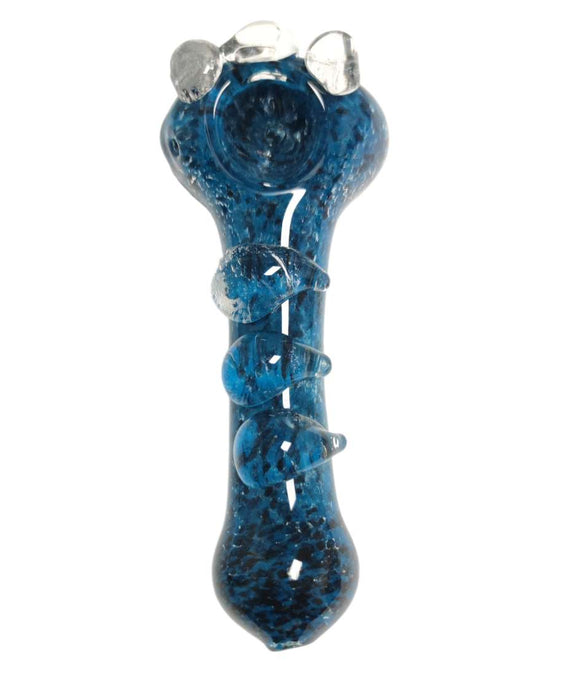 5" Heavy-Duty Glass Hand Pipe – Assorted Colors-2CT Glass Pipe Super Supplys Inc