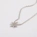 The Kush Girls | SILVER CANNABIS LEAF NECKLACE Jewelry The Kush Girls