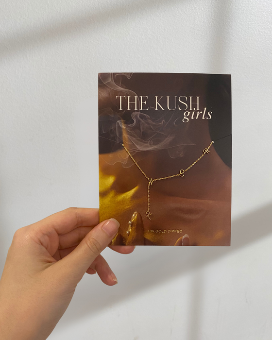 The Kush Girls | 18K GOLD KUSH NECKLACE Jewelry The Kush Girls