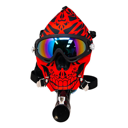 Toke While Skiing Red Mask Bong Acrylic Bong Maple Craft Inc