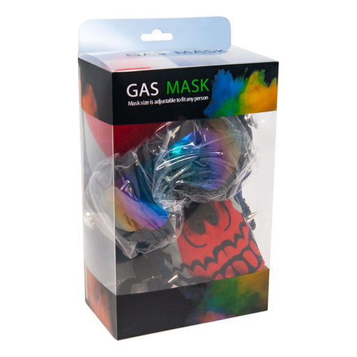 Toke While Skiing Stripe Mask Bong Acrylic Bong Maple Craft Inc