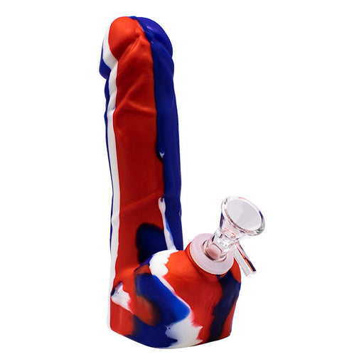 Penis Shaped Silicone Bong Resin · Silicone · Plastic Bong Maple Craft Inc Red
