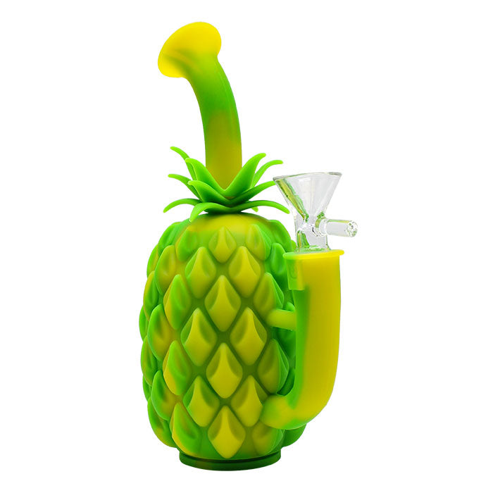 7" Silicone Pineapple Bong Resin · Silicone · Plastic Bong Maple Craft Inc Mixed
