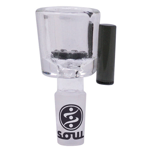 Soul Glass | Handled Vessel Bowl 14mm Bowl · Popper Maple Craft Inc Black