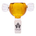 Maple Glass | Ethereal Wings Bowl 14mm Bowl · Popper Maple Craft Inc Amber
